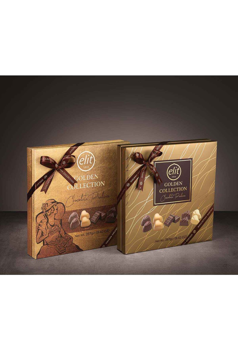 Golden Collection Spesiyal Çikolata Elit Kızı Figürlü Kutu 267g Glutensiz - 3