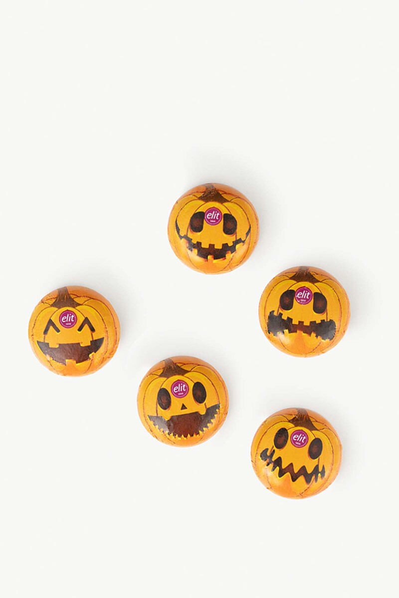 Halloween Emoji Çikolata Bal Kabağı Kutu 120g Glutensiz - 3