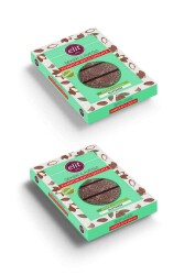 Kuvertür Şeker İlavesiz ve Prebiyotik Sütlü Çikolata 250g 2'li Set (2x250g) Glutensiz - 1
