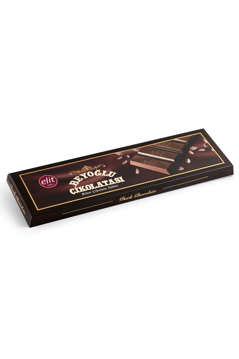 Meşhur Beyoğlu Çikolatası Bitter Tablet Çikolata 300g Glutensiz - 1