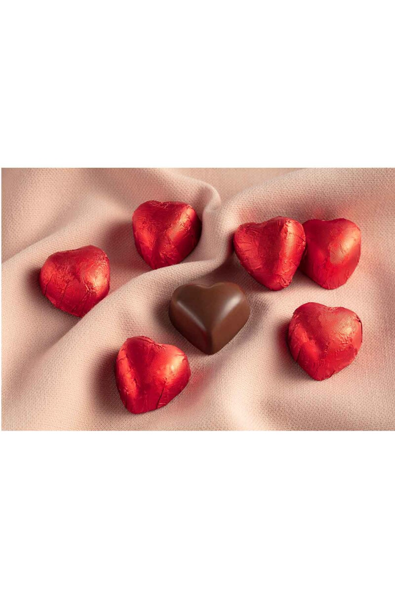 Spesiyal Sütlü Love Chocolate Pembe Kutu Sevgiliye Kalp Çikolata 105g Glutensiz - 2