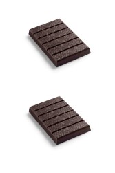 Vegan Kuvertür Şeker İlavesiz ve Prebiyotik Bitter Çikolata 250g 2'li Set (2x250g) - 2